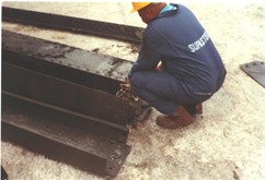 Cleaning, reconstruction and repair of column internals for PHRC